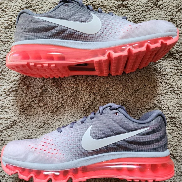 Wmns Nike Air Max 2017 Gray Pink Brand New Sz 11 - Picture 3 of 10